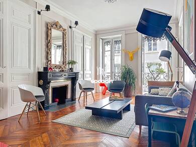Appartement à vendre 630 000 € 4 pièces 2 chambres 96 m² Étage 4/6 Cordeliers-Célestins-Bourse Lyon 2ème 69002