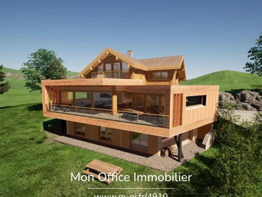 Chalet à vendre - neuf 2 590 000 € 7 pièces 6 chambres 260 m² 568 m² de terrain Saint-Chaffrey 05330