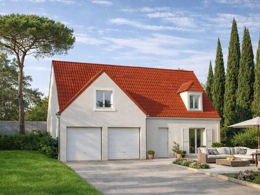 Terrain avec maison neuve à vendre 349 400 € 4 pièces 3 chambres 128 m² 240 m² de terrain Maulette 78550