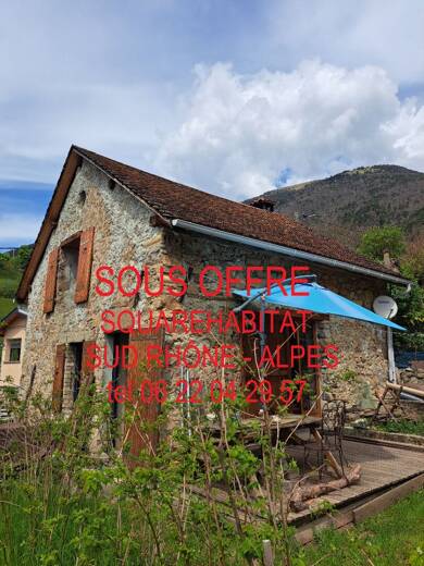 Maison à vendre 132 000 € 2 pièces 1 chambre 50 m² 190 m² de terrain Quet en Beaumont 38970