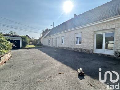 Maison de plain-pied à vendre 116 500 € 8 pièces 7 chambres 150 m² Wavrans-sur-l'Aa 62380