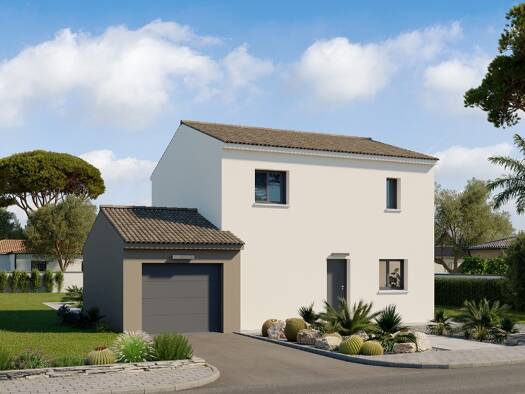 Terrain avec maison neuve à vendre 348 520 € 5 pièces 4 chambres 98 m² 356 m² de terrain Aimargues 30470