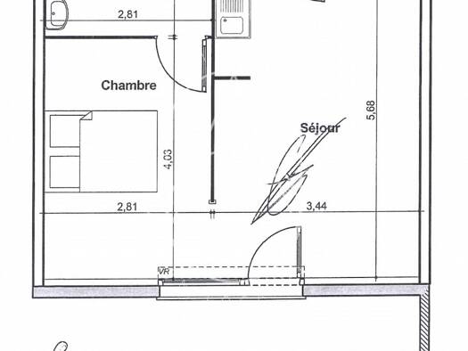 Appartement à vendre 100 000 € 2 pièces 1 chambre 32 m² RDC Rodilhan 30230