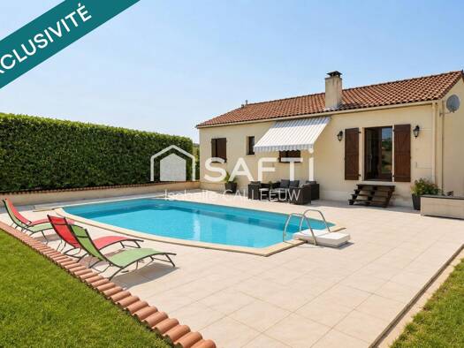 Maison à vendre 249 900 € 7 pièces 5 chambres 169 m² 2 400 m² de terrain Saint-Quentin-de-Chalais 16210