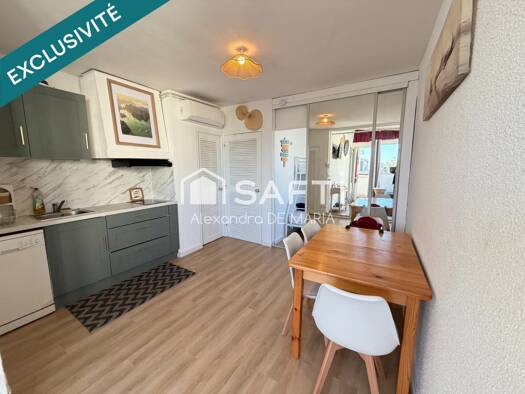 Appartement à vendre 97 000 € 2 pièces 1 chambre 29 m² Étage 1/1 Port Bacarès Le Barcarès 66420