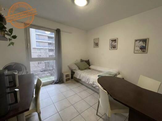 Studio à vendre 63 000 € 1 pièce 18,2 m² Étage 2/6 Clément Villeurbanne 69100