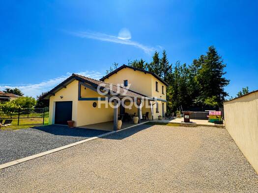 Maison à vendre 390 000 € 4 pièces 3 chambres 92 m² 604 m² de terrain Luzinay 38200