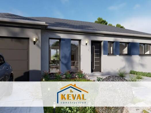 Terrain avec maison neuve à vendre 320 000 € 4 pièces 3 chambres 90 m² 500 m² de terrain Wintzenheim-Kochersberg 67370