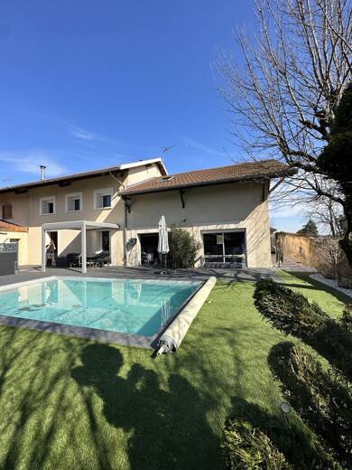 Villa à vendre 525 000 € 6 pièces 5 chambres 202,4 m² 539 m² de terrain Charvieu-Chavagneux 38230