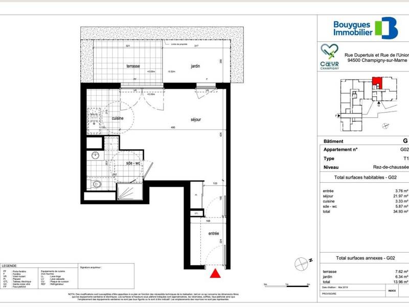 Maison à louer, 34m², CHAMPIGNY SUR MARNE