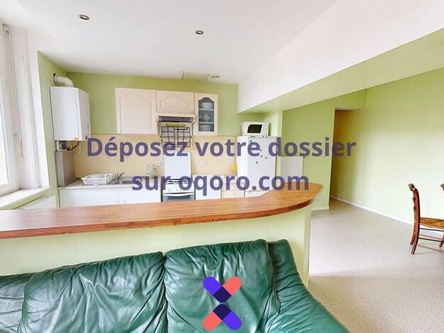 Appartement à louer 620 € 4 pièces 3 chambres 65 m² 3ème étage Colline des Pères-Tardy Saint-Étienne 42000