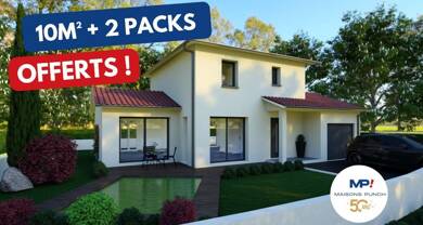 Terrain avec maison neuve à vendre 371 000 € Parcieux 01600