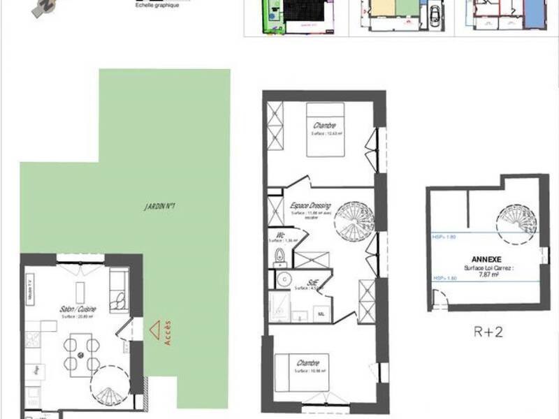 Maison à vendre, 63m², MONTPELLIER