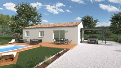 Terrain avec maison neuve à vendre 256 100 € Lédenon 30210