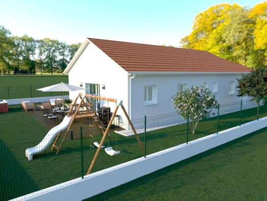 Terrain avec maison neuve à vendre 205 000 € 4 pièces 3 chambres 85 m² 426 m² de terrain Artemare 01510