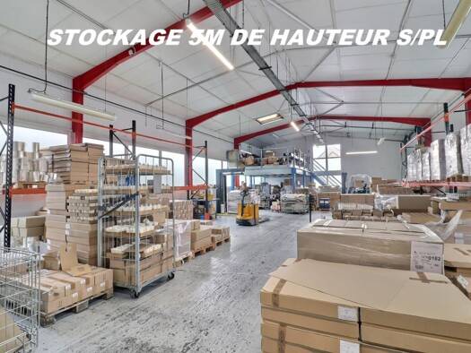 Entrepôt à vendre 1 568 000 € 1 100 m² d'espace de stockage Val Notre Dame-La Tour Billy Argenteuil 95100
