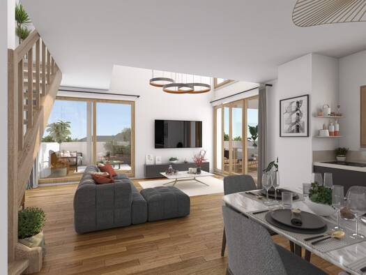 Duplex à vendre - neuf 659 500 € 4 pièces 3 chambres 101 m² Étage 2/3 Archamps 74160