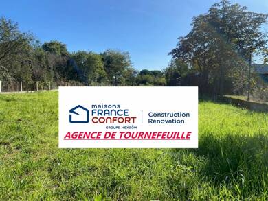 Terrain constructible à vendre 77 000 € 600 m² de terrain Le Burgaud 31330