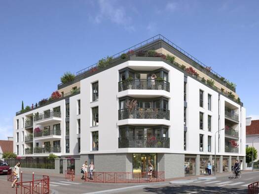 Appartement à vendre - neuf 290 000 € 4 pièces 78,3 m² Étage 5/5 disponible dès maintenant Le Saule Blanc Bondy 93140