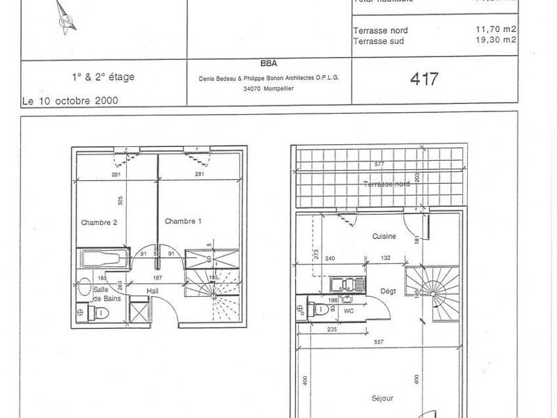 Maison à louer, 70m², MONTPELLIER