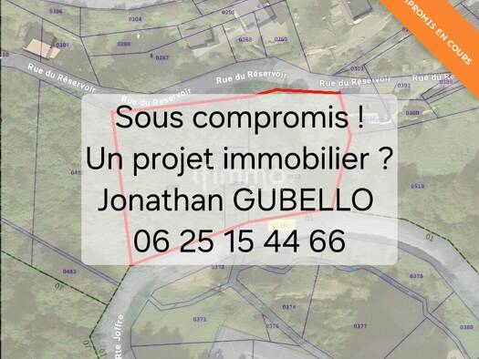Terrain à vendre 31 500 € 3 609 m² de terrain Bourbach-le-Haut 68290