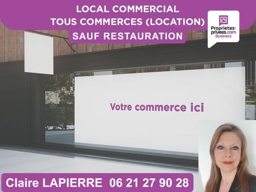 Local commercial à louer 2 343 € 148 m² de surface de vente Centre Rennes 35000