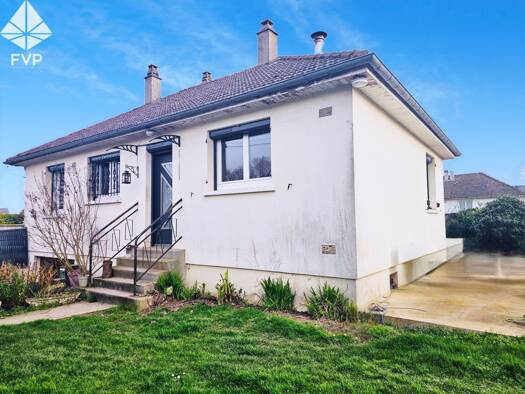 Maison de plain-pied à vendre 200 000 € 4 pièces 3 chambres 92 m² 624 m² de terrain Offranville 76550