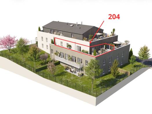 Appartement à vendre - neuf 280 000 € 3 pièces 2 chambres 73,8 m² dès le 31/12/2027 Duclair 76480