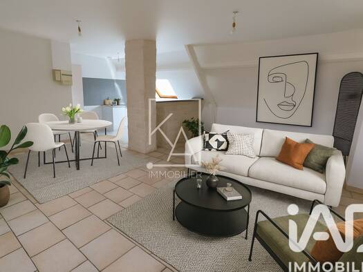 Appartement à vendre 185 000 € 4 pièces 3 chambres 62,4 m² Étage 1/1 Centre Ville Mennecy 91540