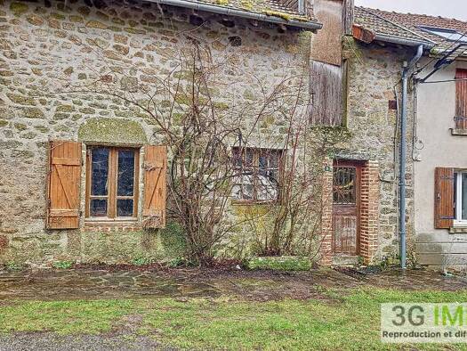 Maison à vendre 18 900 € 3 pièces 1 chambre 49 m² 84 m² de terrain Lauriere 87370
