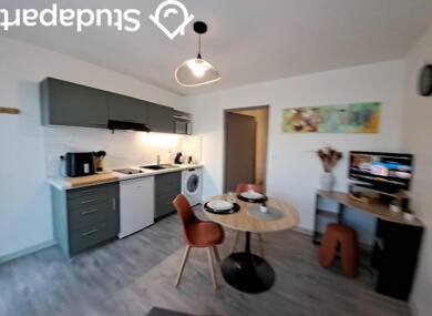 Appartement à louer 615 € 2 pièces 26 m² RDC dès le 01/09/2025 Centre Lannion 22300