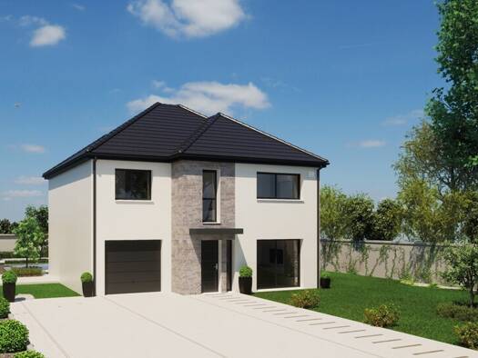 Terrain avec maison neuve à vendre 446 900 € 6 pièces 4 chambres 145 m² 600 m² de terrain Saint Michel Évreux 27000