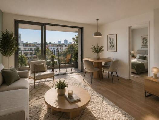Appartement à vendre - neuf 255 000 € 2 pièces 1 chambre 38 m² 3 étages Agent Sarre-Centre-Les Vallées-La Garenne Colombes 92700