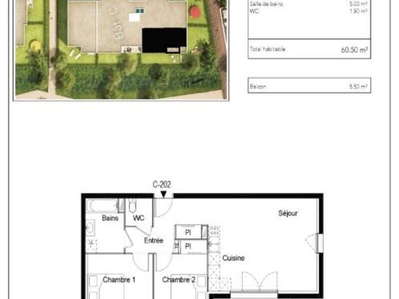 Maison à louer, 60m², BONDOUFLE