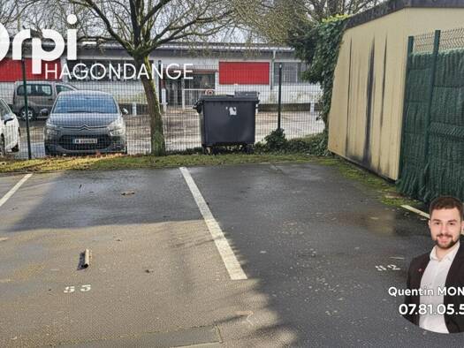 Parking à vendre 9 000 € 24 m² Nord Est Hagondange 57300