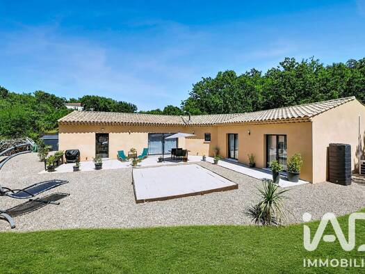 Maison de plain-pied à vendre 544 000 € 6 pièces 4 chambres 146,72 m² 1 812 m² de terrain Châteaudouble 83300