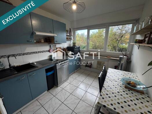Appartement à vendre 99 500 € 3 pièces 1 chambre 54 m² RDC Champ le Boeuf Laxou 54520