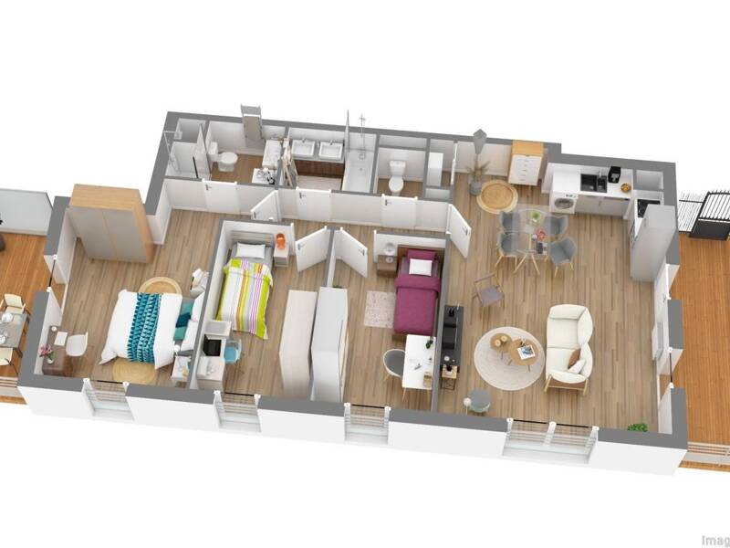 Maison à louer, 81m², BIGANOS