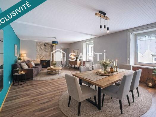 Maison à vendre 220 000 € 7 pièces 4 chambres 164 m² 778 m² de terrain Montgesoye 25111