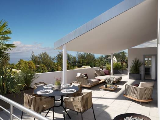 Appartement à vendre - neuf 262 000 € 2 pièces 1 chambre 52,8 m² 3ème étage Saint-Paul 97460