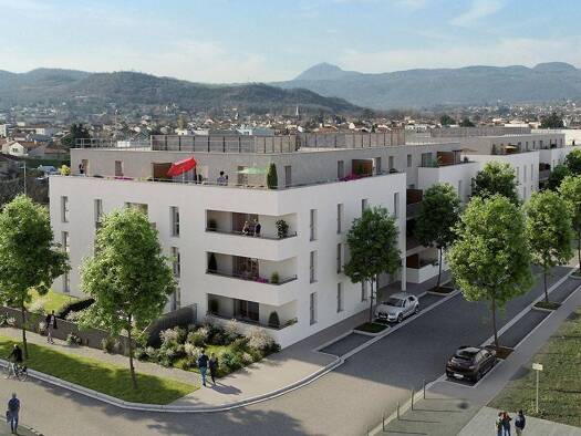 Appartement à vendre - Neuf 142 000 € 2 pièces 1 chambre 39 m² Étage 3/1 Nord Cébazat 63118