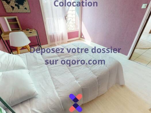 Colocation à louer 476 € 4 pièces 3 chambres 66 m² 3ème étage Charréard Vénissieux 69200