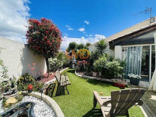 Maison de plain-pied à vendre 360 000 € 5 pièces 4 chambres 125 m² 400 m² de terrain Sérignan 34410