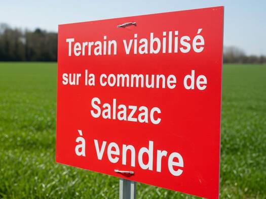 Terrain à vendre 77 000 € 1 139 m² de terrain Salazac 30760