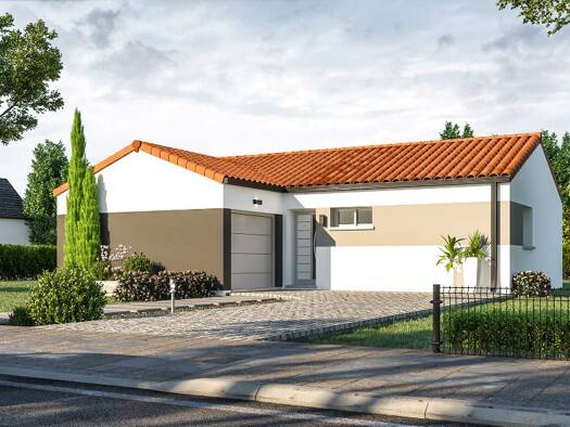 Terrain avec maison neuve à vendre 250 000 € 4 pièces 3 chambres 70 m² 457 m² de terrain Agglomeration-Nord Est Talmont-Saint-Hilaire 85440