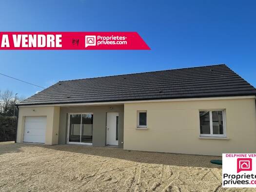 Maison de plain-pied à vendre 269 850 € 4 pièces 3 chambres 97 m² 699 m² de terrain Saint-Martin-d'Abbat 45110