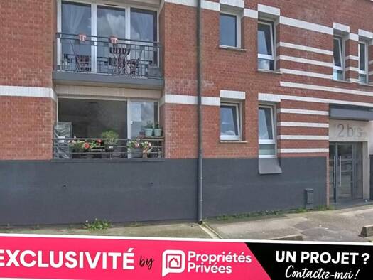 Appartement à vendre 119 900 € 2 pièces 1 chambre 52 m² RDC/3 Saint Michel-Tertiales-Le Rôleur Valenciennes 59300