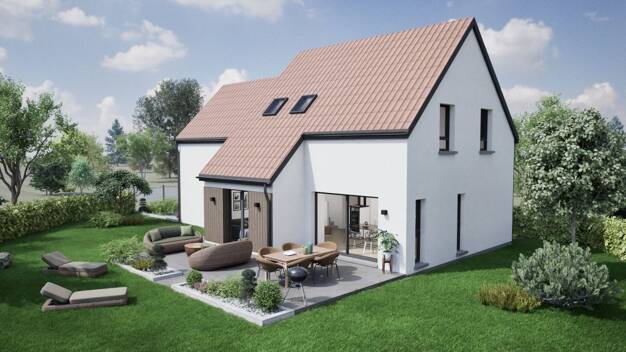 Terrain avec maison neuve à vendre 504 790 € Griesheim-sur-Souffel 67370