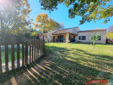 Maison de plain-pied à vendre 339 000 € 6 pièces 4 chambres 115 m² 1 284 m² de terrain Fox Amphoux 83670