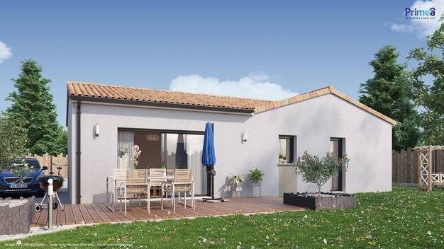 Terrain avec maison neuve à vendre 316 608 € 4 pièces 3 chambres 83 m² 700 m² de terrain Carignan-de-Bordeaux 33360